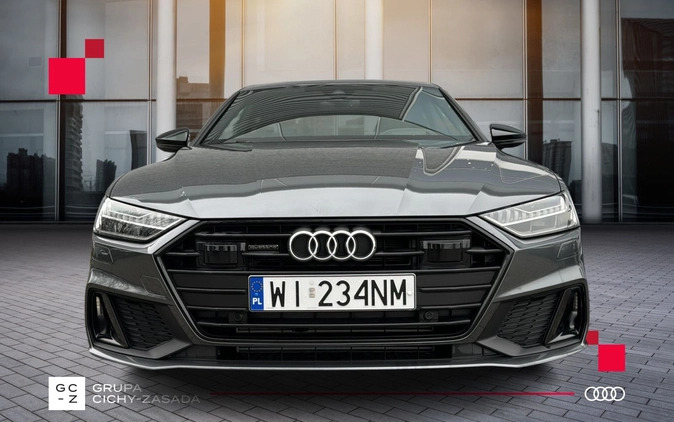 Audi A7 cena 333464 przebieg: 4918, rok produkcji 2023 z Radłów małe 742